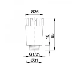 Пробка STY-523-1-P