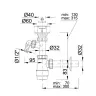 Сифон для умывальника STY-533-1