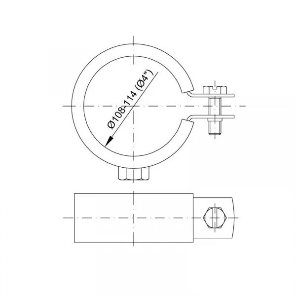 Хомут з ущільнювачем GB-12