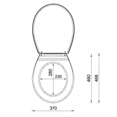 Сиденье для унитаза STY-550-10